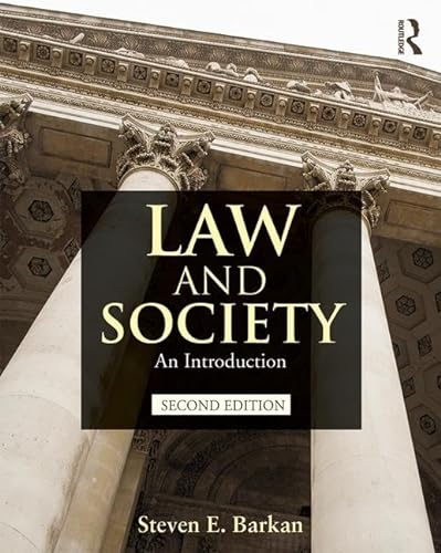 Beispielbild fr Law and Society: An Introduction zum Verkauf von Campus Bookstore
