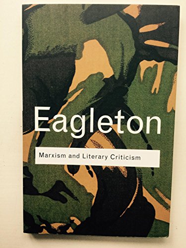 9781138301399: Marxism And Literary Criticism [Paperback] [Jan 01, 2017] NA [Paperback] [Jan 01, 2017] NA