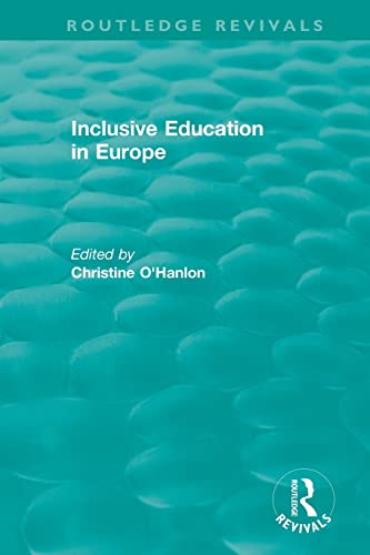 Imagen de archivo de Inclusive Education in Europe (Routledge Revivals) a la venta por Chiron Media