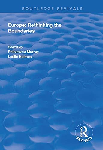 9781138314412: Europe: Rethinking the Boundaries (Routledge Revivals)