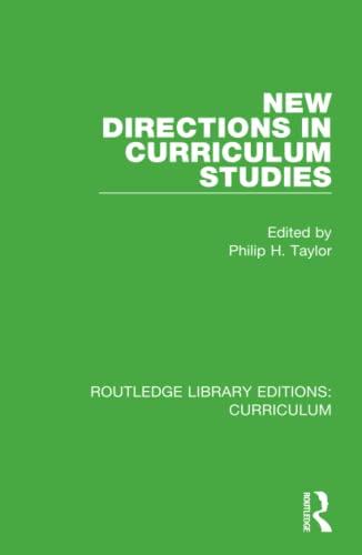 Stock image for New Directions in Curriculum Studies for sale by Blackwell's