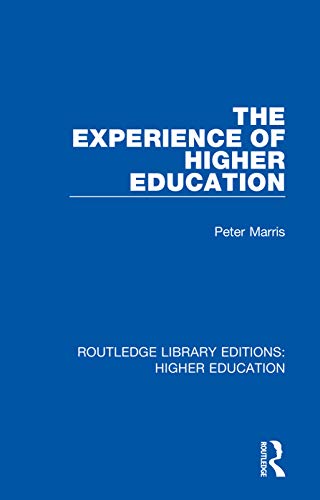 Stock image for The Experience of Higher Education for sale by Blackwell's