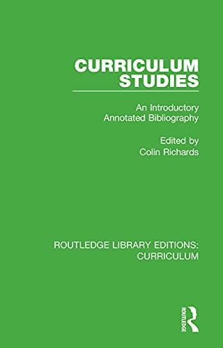 Immagine dell'editore per Curriculum Studies : An Introductory Annotated Bibliography venduto da Buchpark