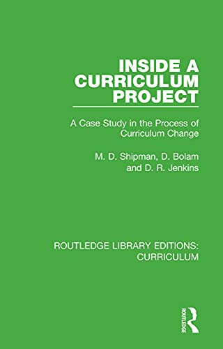 Beispielbild fr Inside a Curriculum Project : A Case Study in the Process of Curriculum Change zum Verkauf von Buchpark