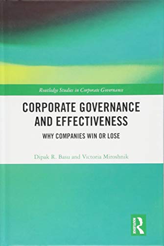 Beispielbild fr Corporate Governance and Effectiveness zum Verkauf von Blackwell's