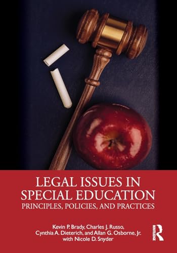 Beispielbild fr Legal Issues in Special Education zum Verkauf von Blackwell's