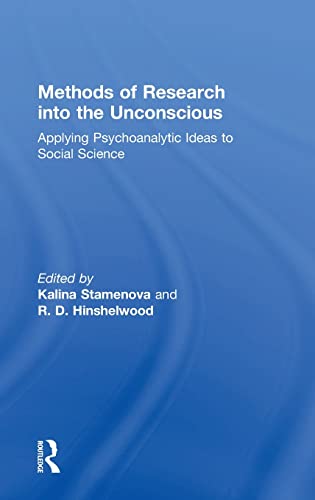 Beispielbild fr Methods of Research into the Unconscious: Applying Psychoanalytic Ideas to Social Science zum Verkauf von Revaluation Books