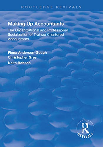 Beispielbild fr Making Up Accountants zum Verkauf von Blackwell's