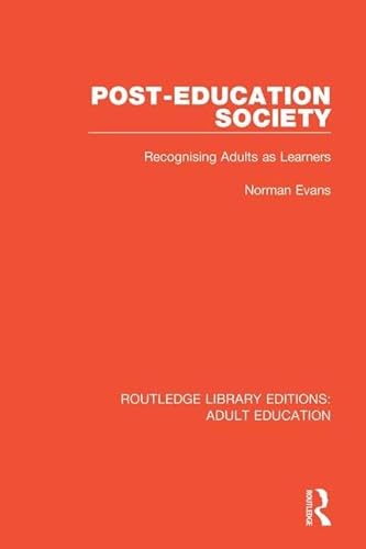 Stock image for Post-Education Society for sale by Blackwell's
