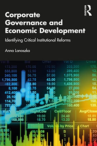 Imagen de archivo de Corporate Governance and Economic Development: Identifying Critical Institutional Reforms a la venta por Blackwell's