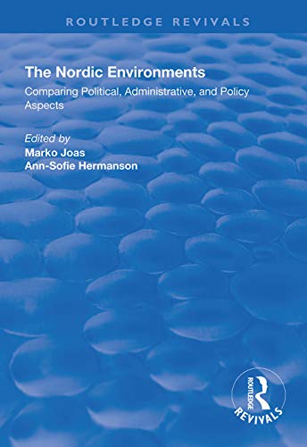 Beispielbild fr The Nordic Environments zum Verkauf von Blackwell's