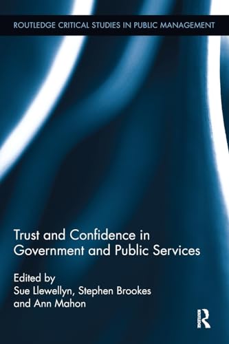 Beispielbild fr Trust and Confidence in Government and Public Services zum Verkauf von Blackwell's
