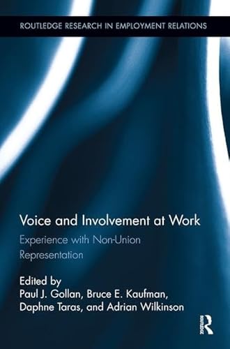 Beispielbild fr Voice and Involvement at Work zum Verkauf von Blackwell's