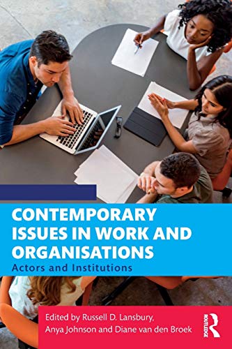Stock image for Contemporary Issues in Work and Organisations for sale by Chiron Media