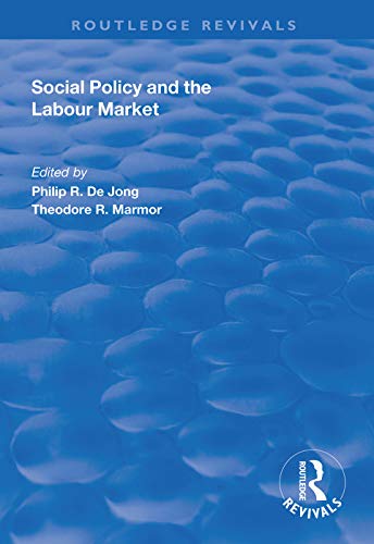 Imagen de archivo de Social Policy and the Labour Market a la venta por Blackwell's