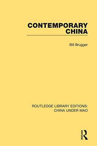 Stock image for Contemporary China for sale by Blackwell's