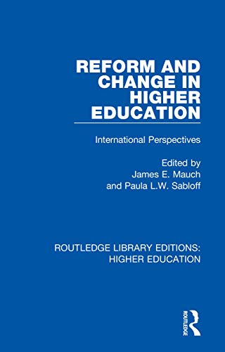 9781138343757: Reform and Change in Higher Education: International Perspectives