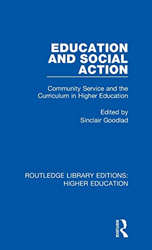 9781138344341: Education and Social Action (Routledge Library Editions: Higher Education)