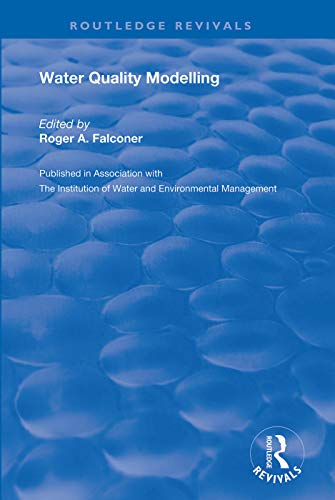 Beispielbild fr Water Quality Modelling zum Verkauf von Blackwell's