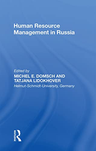 Beispielbild fr Human Resource Management in Russia zum Verkauf von Blackwell's
