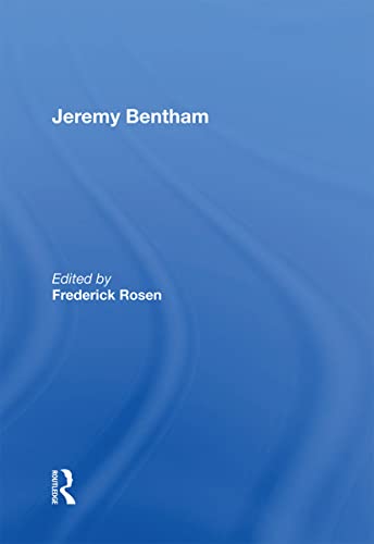 Imagen de archivo de Jeremy Bentham a la venta por Blackwell's