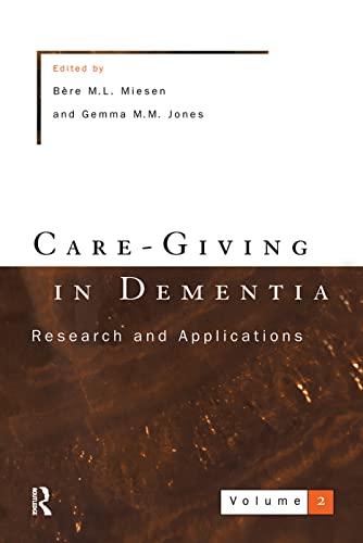 Beispielbild fr Care-Giving In Dementia 2 zum Verkauf von Blackwell's