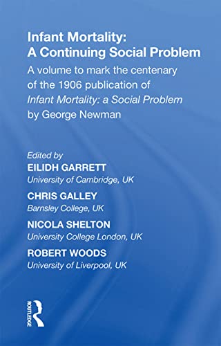 Stock image for Infant Mortality: A Continuing Social Problem: A volume to mark the centenary of the 1906 publication of Infant Mortality: a Social Problem by George Newman for sale by GF Books, Inc.