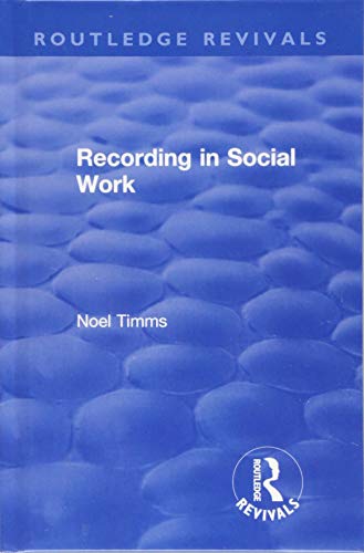 Beispielbild fr Recording in Social Work zum Verkauf von Blackwell's