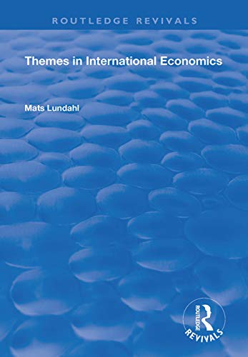 Beispielbild fr Themes in International Economics zum Verkauf von Blackwell's