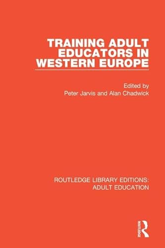 Stock image for Training Adult Educators in Western Europe for sale by Blackwell's