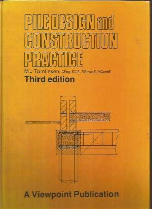 Beispielbild fr Pile Design And Construction Practice 6Ed (Hb 2018) Special Indian Edition zum Verkauf von Kanic Books