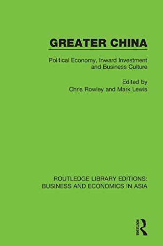 Imagen de archivo de Greater China a la venta por Blackwell's