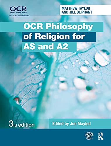 Imagen de archivo de OCR Philosophy of Religion for AS and A2 a la venta por THE SAINT BOOKSTORE