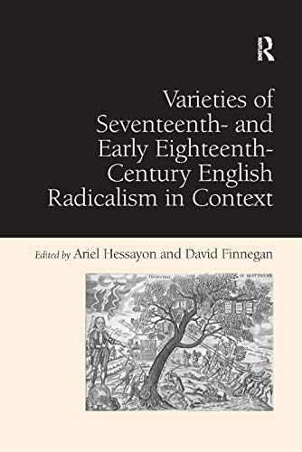 Imagen de archivo de Varieties of Seventeenth- And Early Eighteenth-Century English Radicalism in Context a la venta por Blackwell's