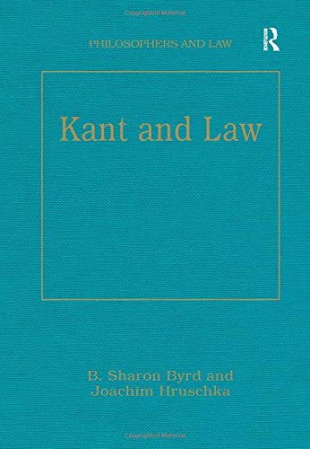 Stock image for Kant and Law for sale by Mispah books