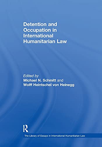 Imagen de archivo de Detention and Occupation in International Humanitarian Law a la venta por Blackwell's