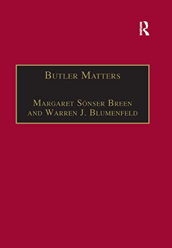 Beispielbild fr Butler Matters zum Verkauf von Blackwell's