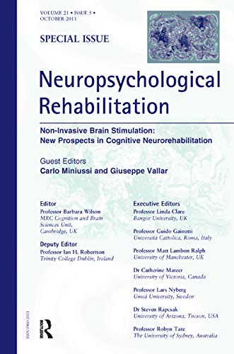 Imagen de archivo de Non-Invasive Brain Stimulation: New Prospects in Cognitive Neurorehabilitation a la venta por Blackwell's