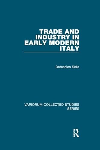 Beispielbild fr Trade and Industry in Early Modern Italy zum Verkauf von Blackwell's