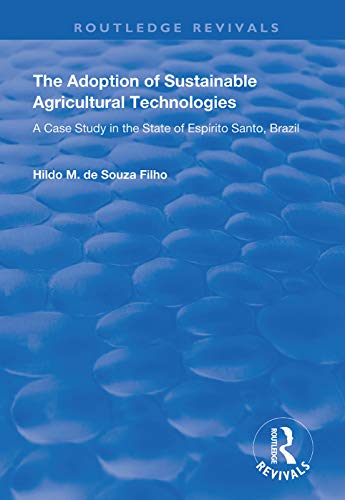 Beispielbild fr The Adoption of Sustainable Agricultural Technologies zum Verkauf von Blackwell's