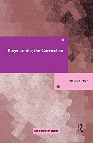 Stock image for Regenerating the Curriculum for sale by Kanic Books