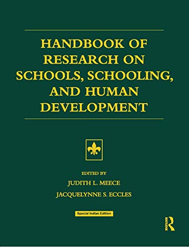 Stock image for Handbook of Research on Schools, Schooling, and Human Development for sale by Kanic Books