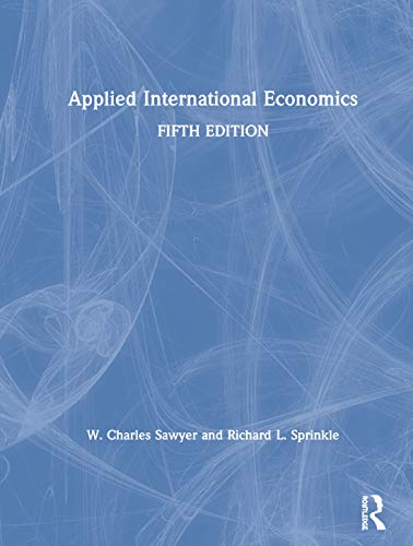 Beispielbild fr Applied International Economics zum Verkauf von Chiron Media