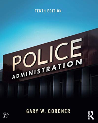 Imagen de archivo de Police Administration a la venta por booksdeck