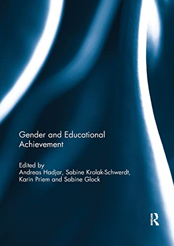 Beispielbild fr Gender and Educational Achievement zum Verkauf von Blackwell's