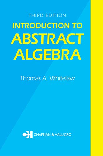 9781138401730: Introduction to Abstract Algebra