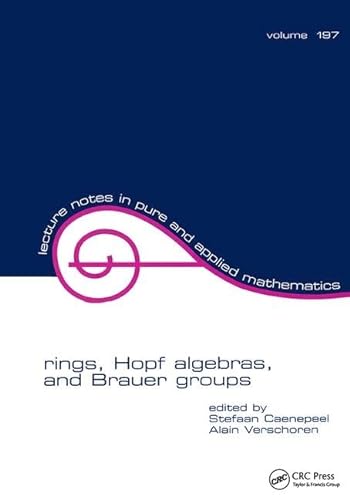 Stock image for Rings, Hopf Algebras, and Brauer Groups for sale by Chiron Media