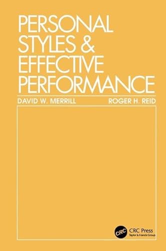Stock image for Personal Styles & Effective Performance for sale by GF Books, Inc.