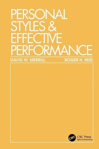 9781138409521: Personal Styles & Effective Performance