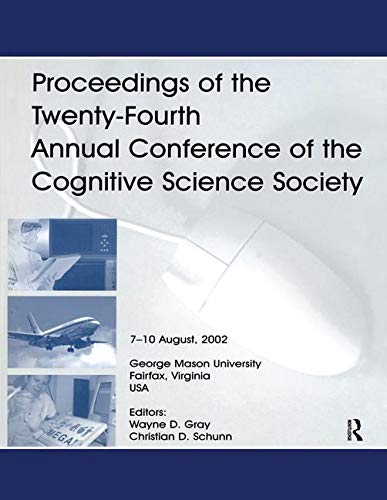 9781138411852: Proceedings of the Twenty-fourth Annual Conference of the Cognitive Science Society (Annual Conference of the Cognitive Science Society Proceedin)